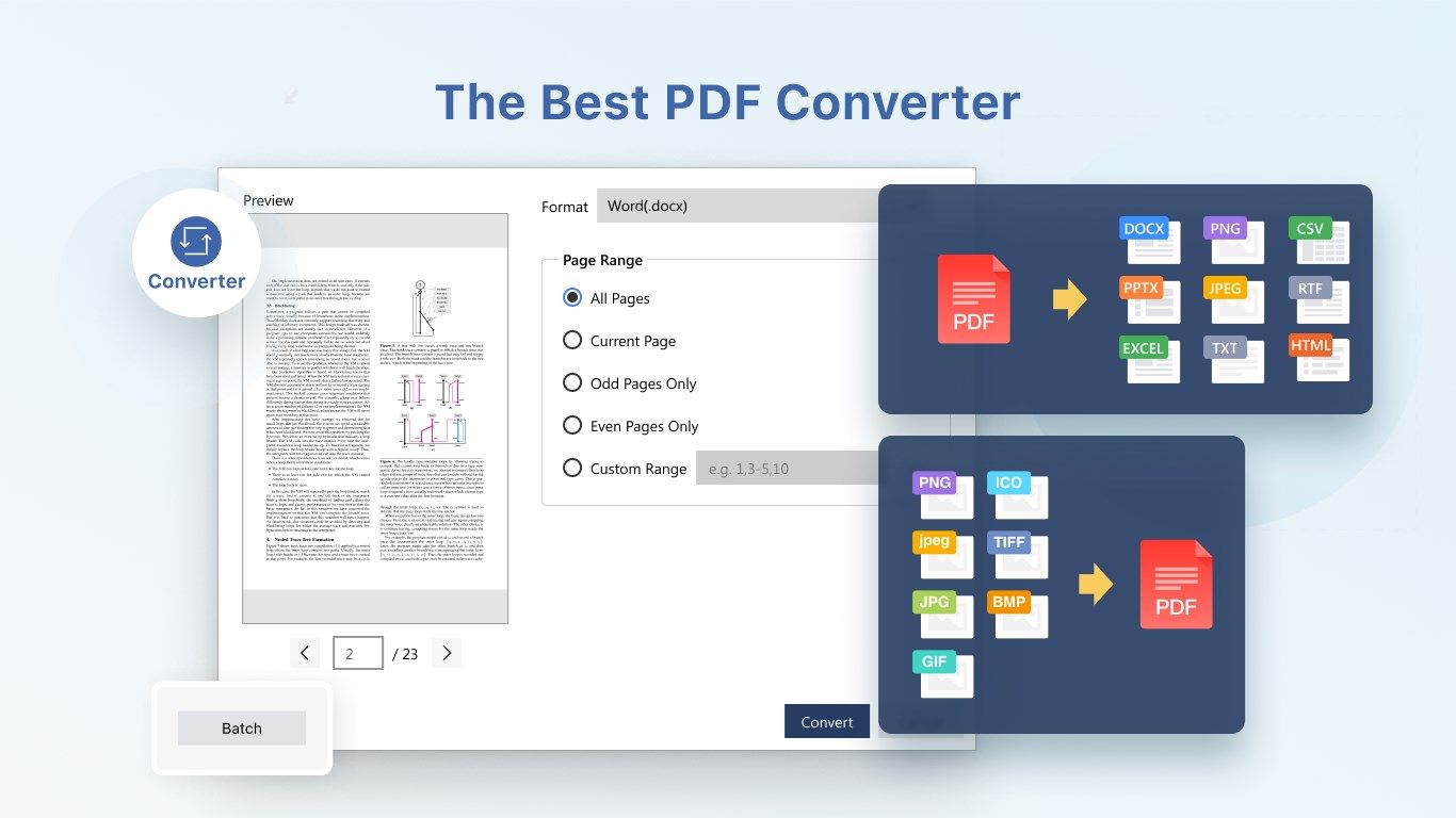 The Best PDF Converter