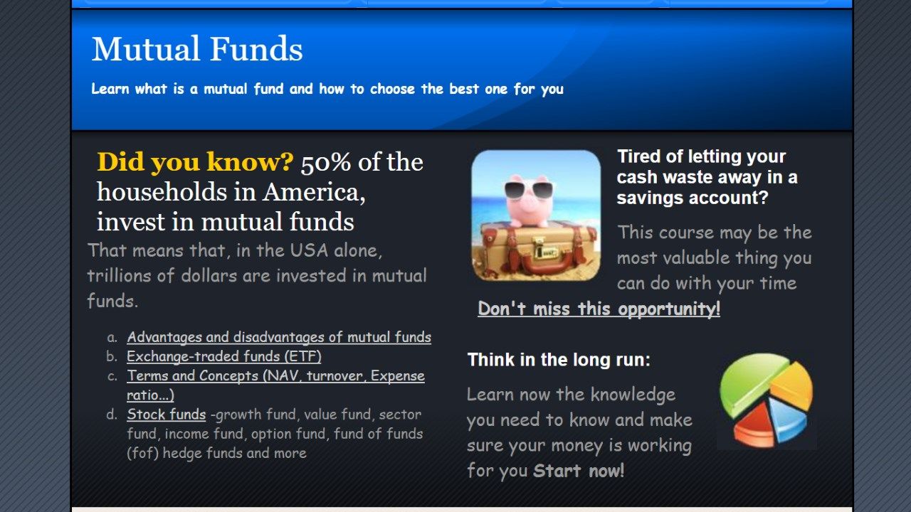 Understanding Mutual Funds