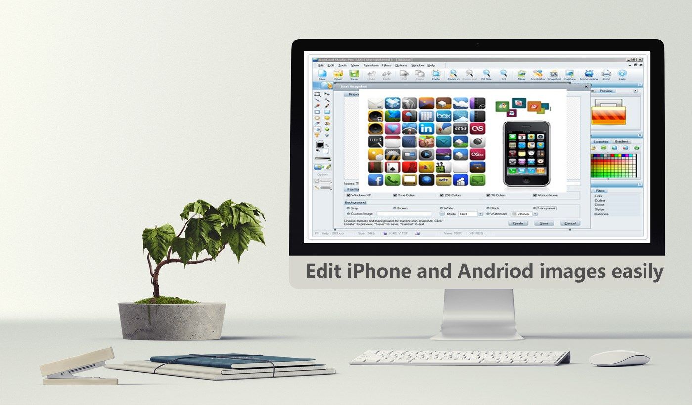 Edit iPhone and Andriod images easily
