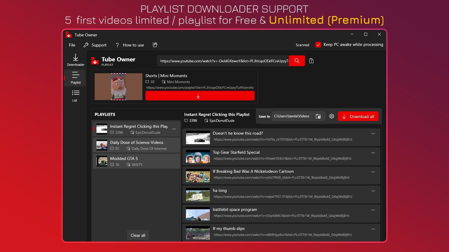 Video Downloader - Tube Owner
