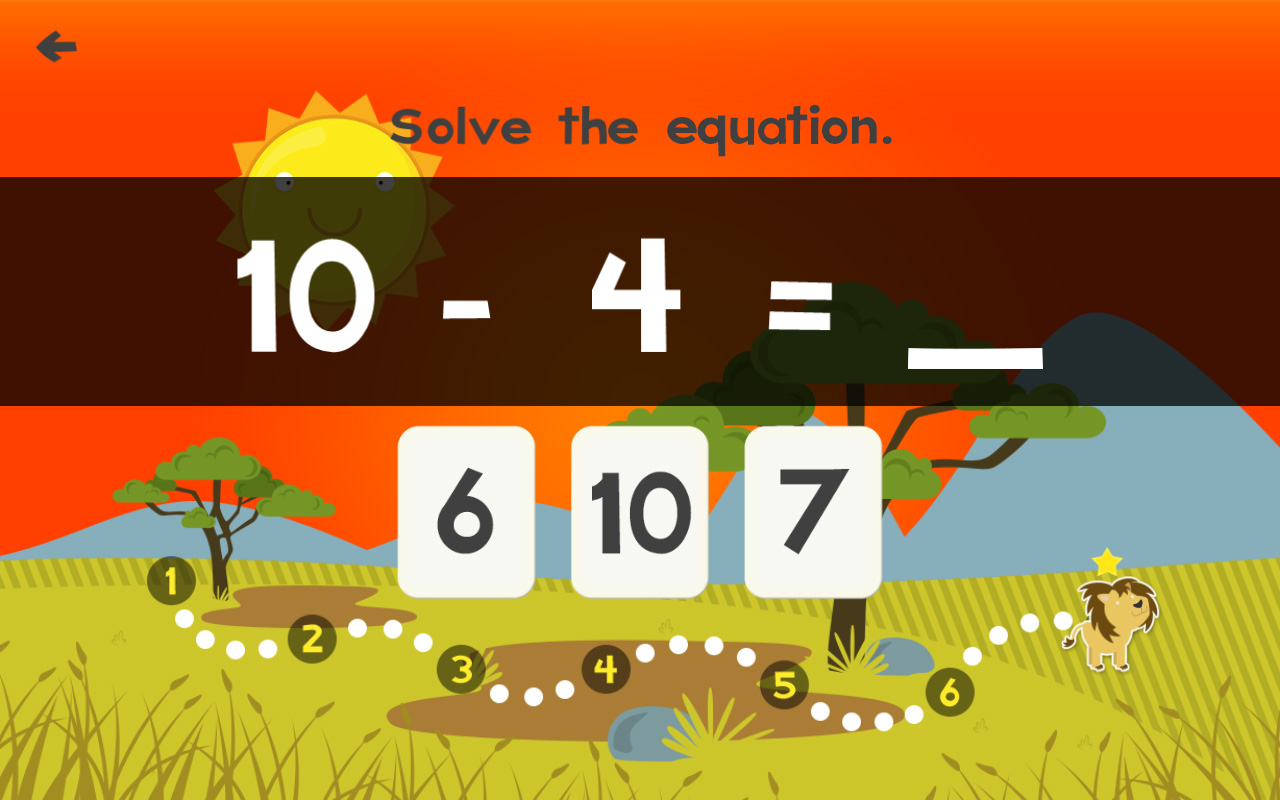 Animal Math Games for Free First Grade and Kindergarten Learning Games, Counting, Addition and Subtraction Math Apps for Kids