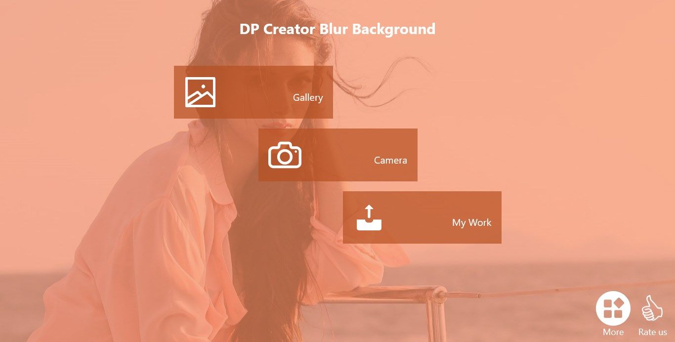 DP Maker Blur Background