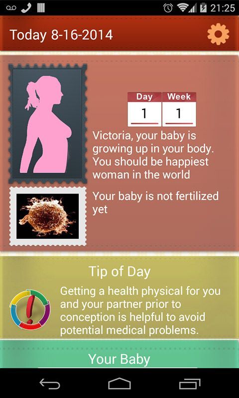 Pregnancy Tracker Week By Week