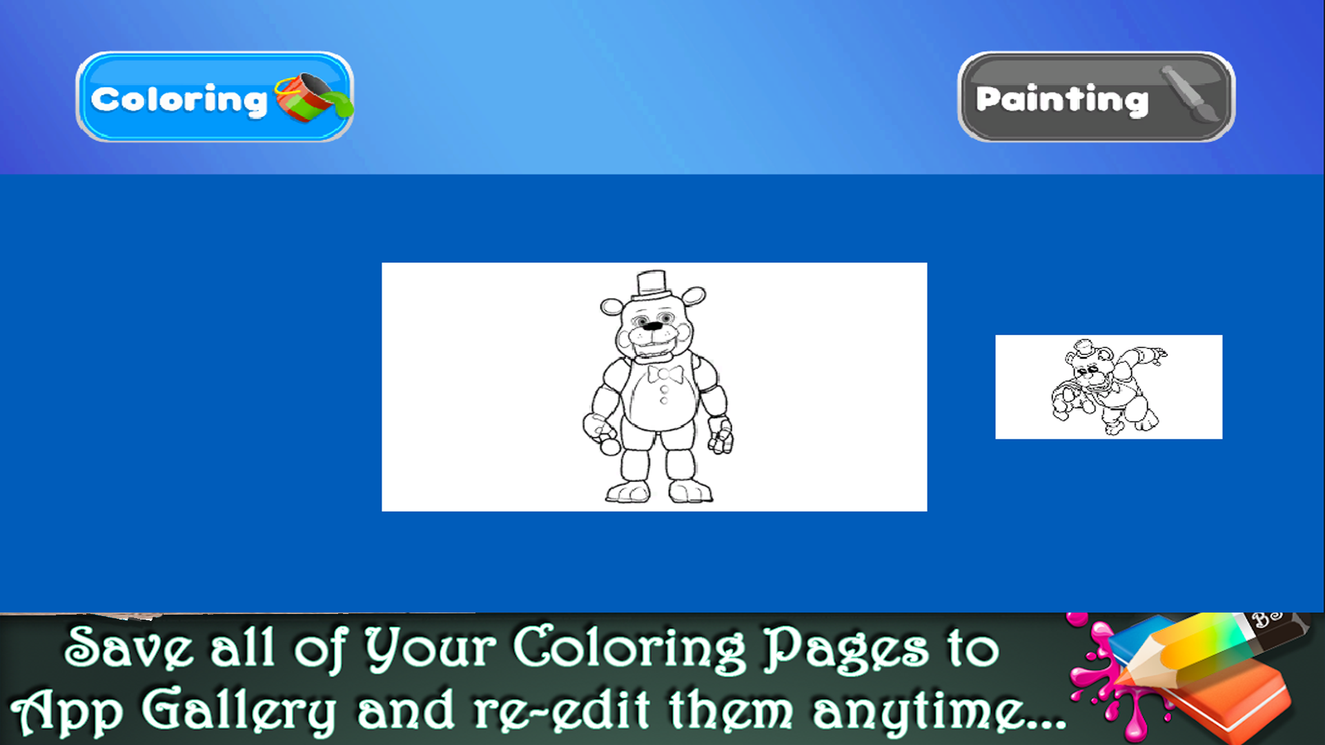 Five coloring nightmare game