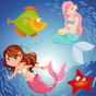 Mermaid Puzzles for Toddlers and Little Girls