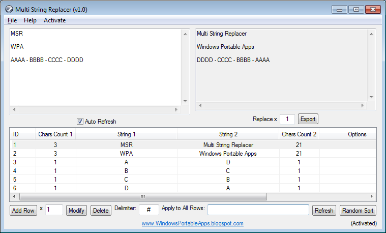 Multi String Replacer (Text Tool) [APPX Installer]