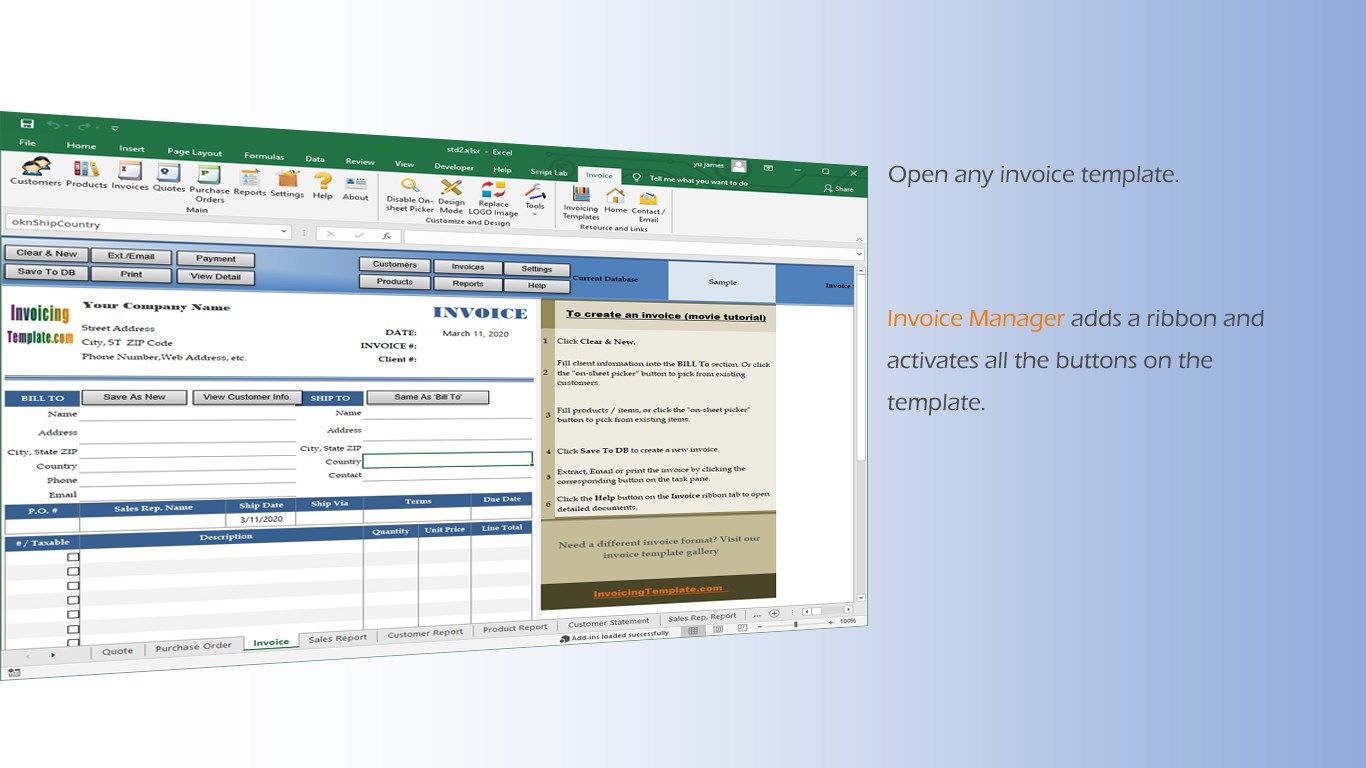 Invoicing Manager