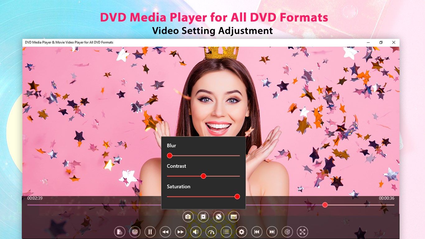 DVD Media Player & Movie Video Player for All DVD Formats