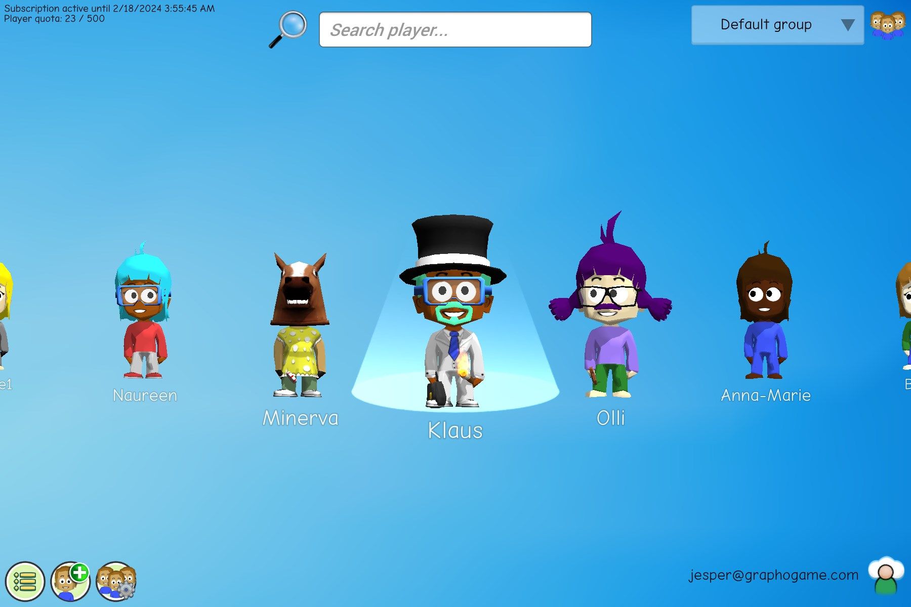 Personalise your own avatar