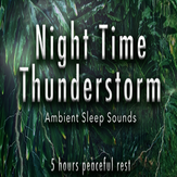 Ambient Night Time Thunderstorm
