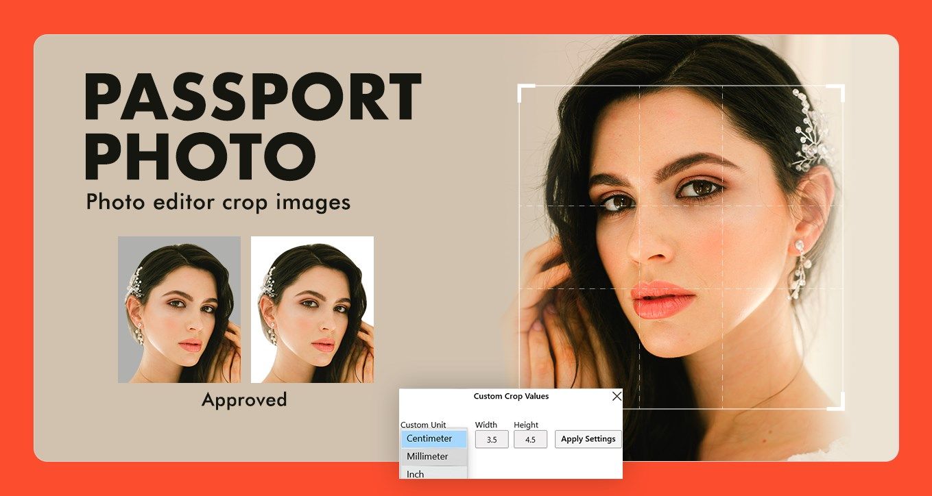 Passport Size Photo - Visa Photo Maker