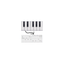 MIDI to tablature