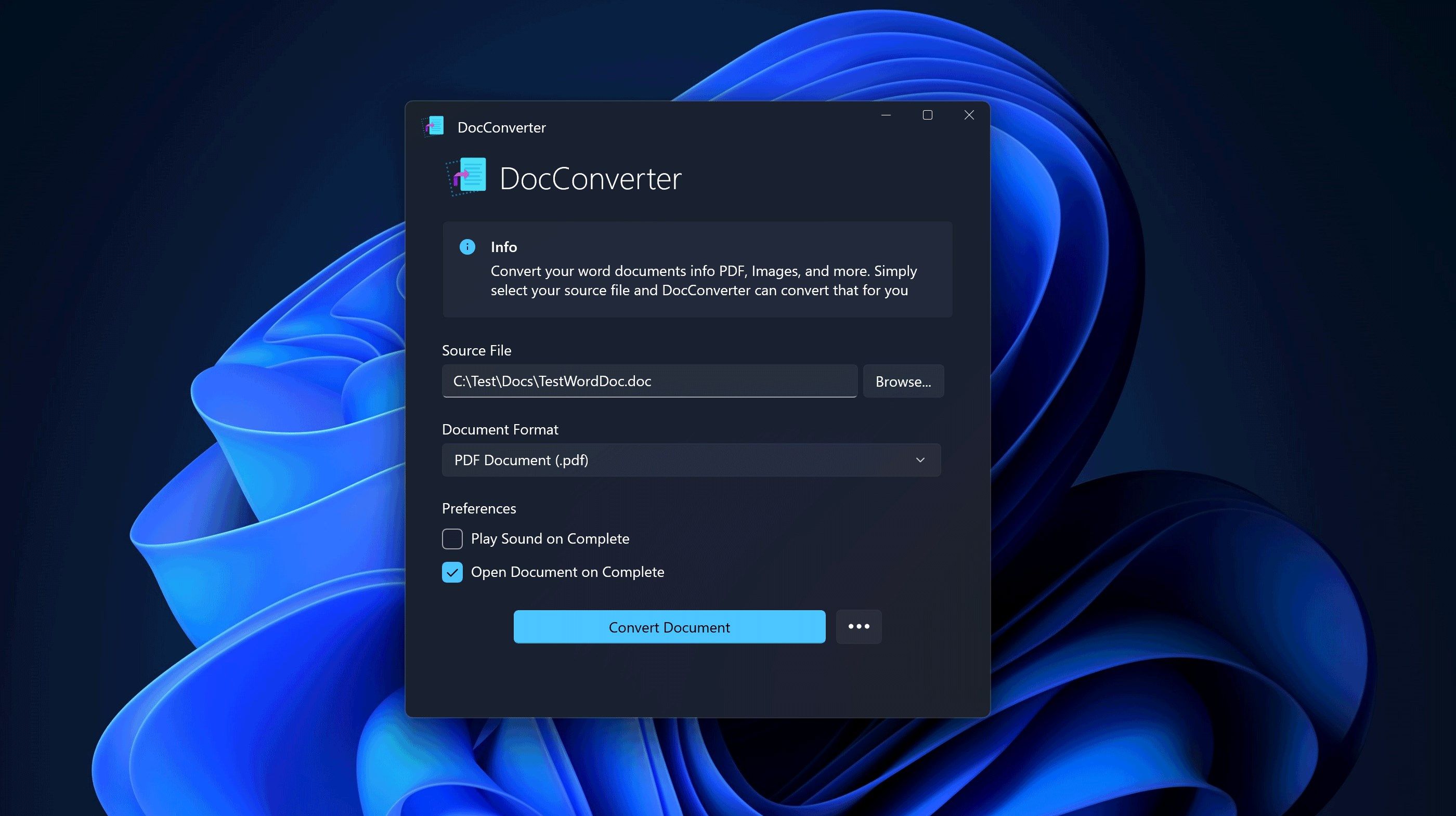 DocConverter - Convert Your Documents