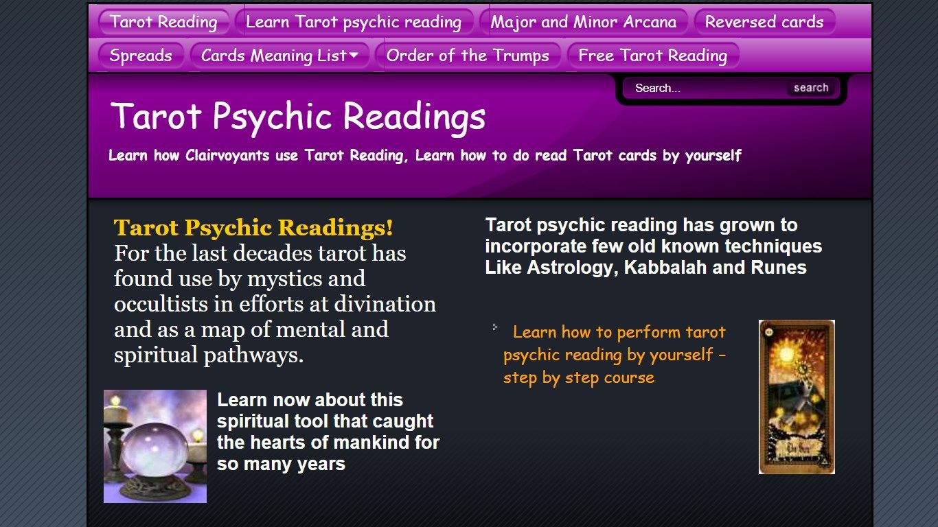 Learn to read Tarot cards yourself
