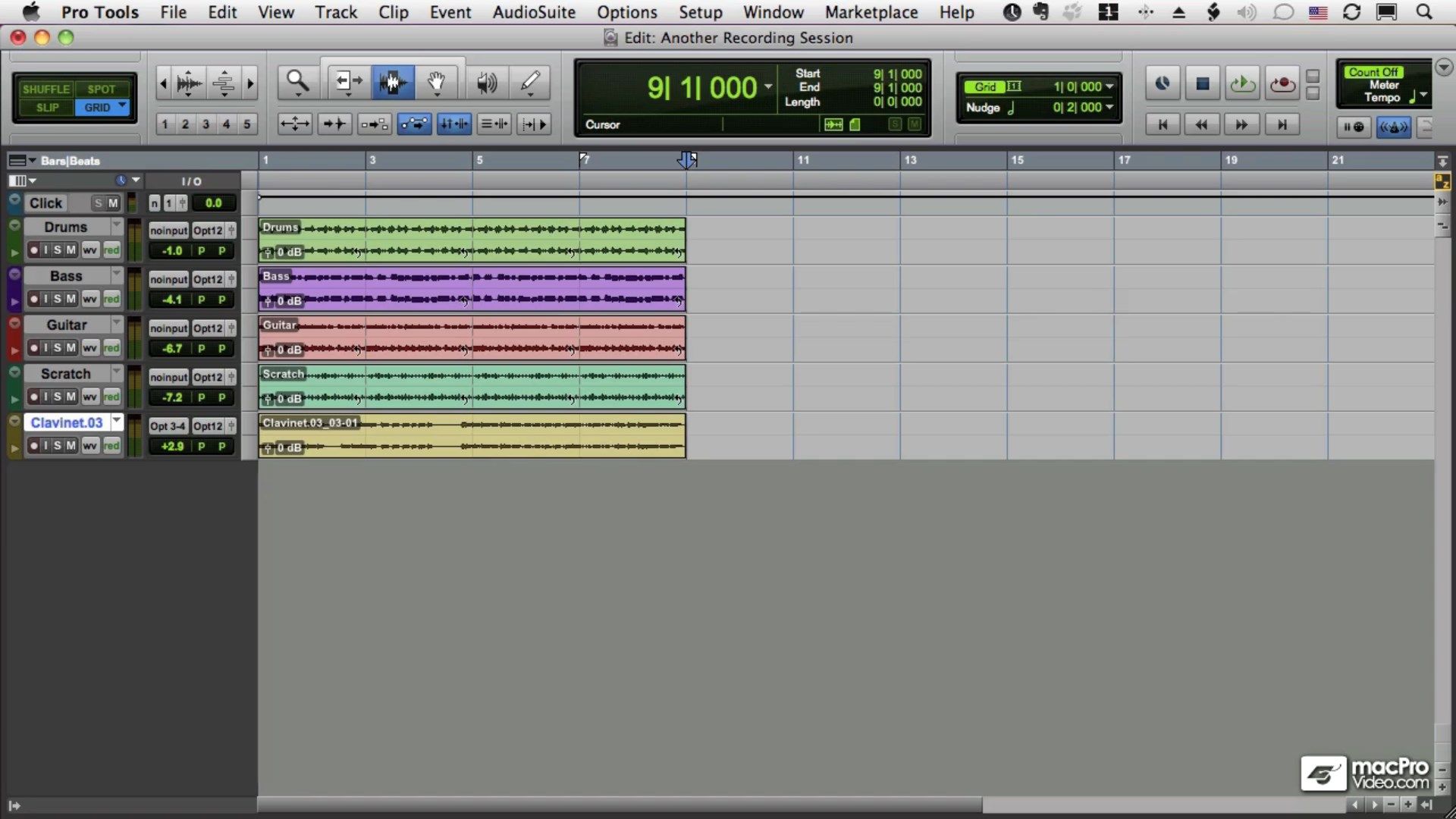 Recording Audio Course For Pro Tools