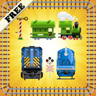 Toy Train Puzzles for Toddlers and Kids FREE