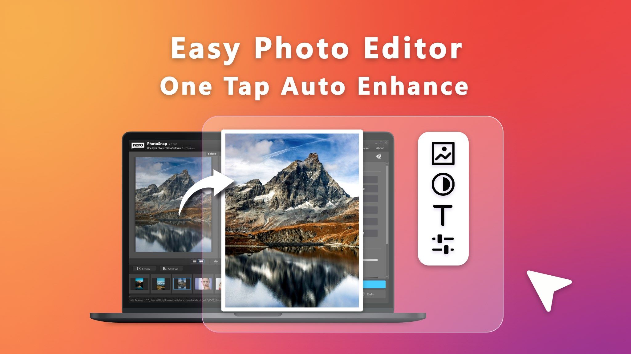 Nero Photo Editor - Easy photo editing