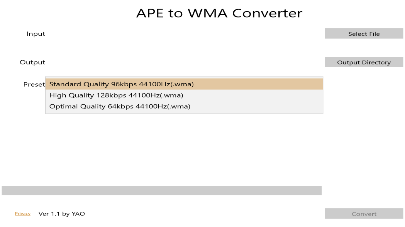 APE to WMA Converter