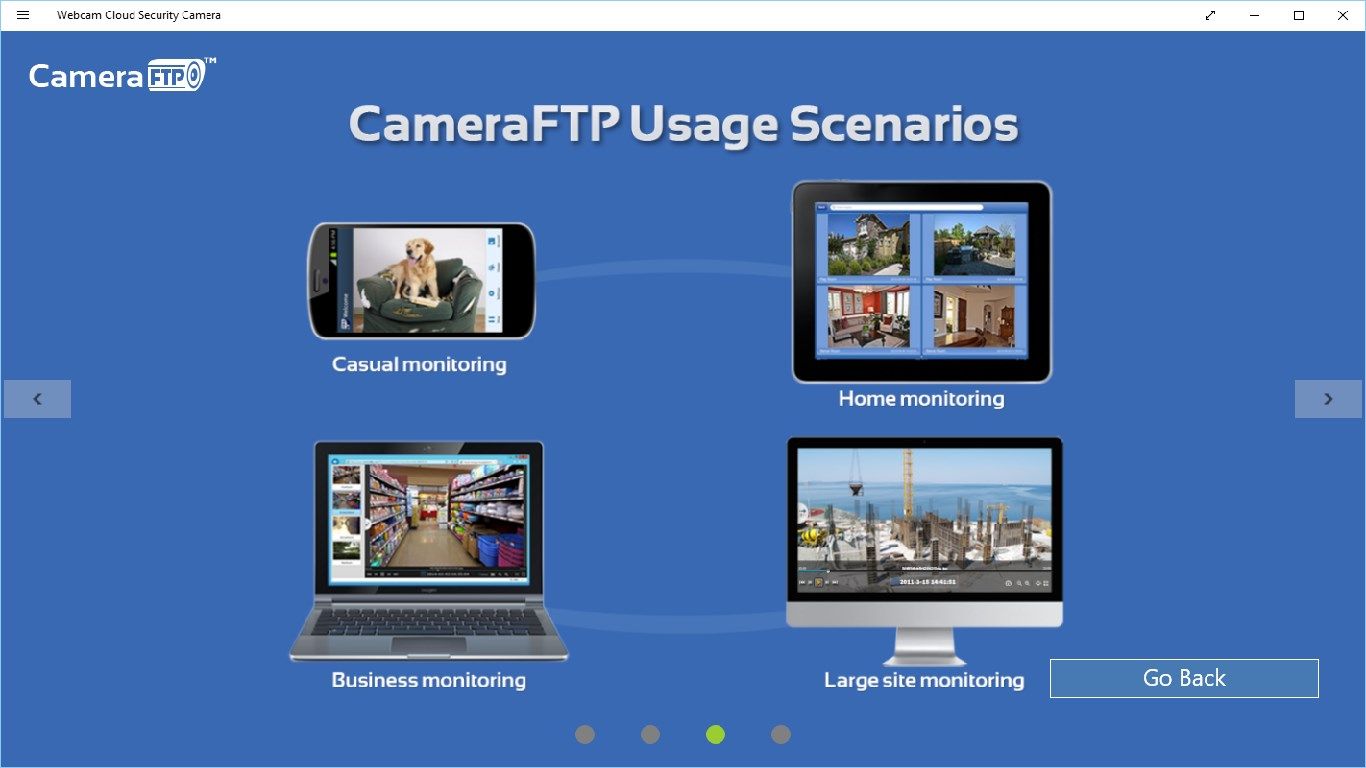 CameraFTP Cloud surveillance service usage scenario