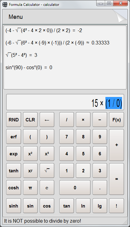 Formula-Calculator