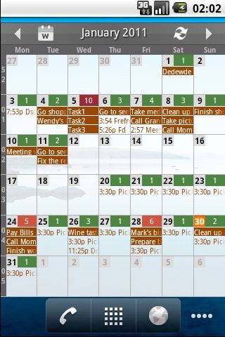 Checkmark Calendar Free