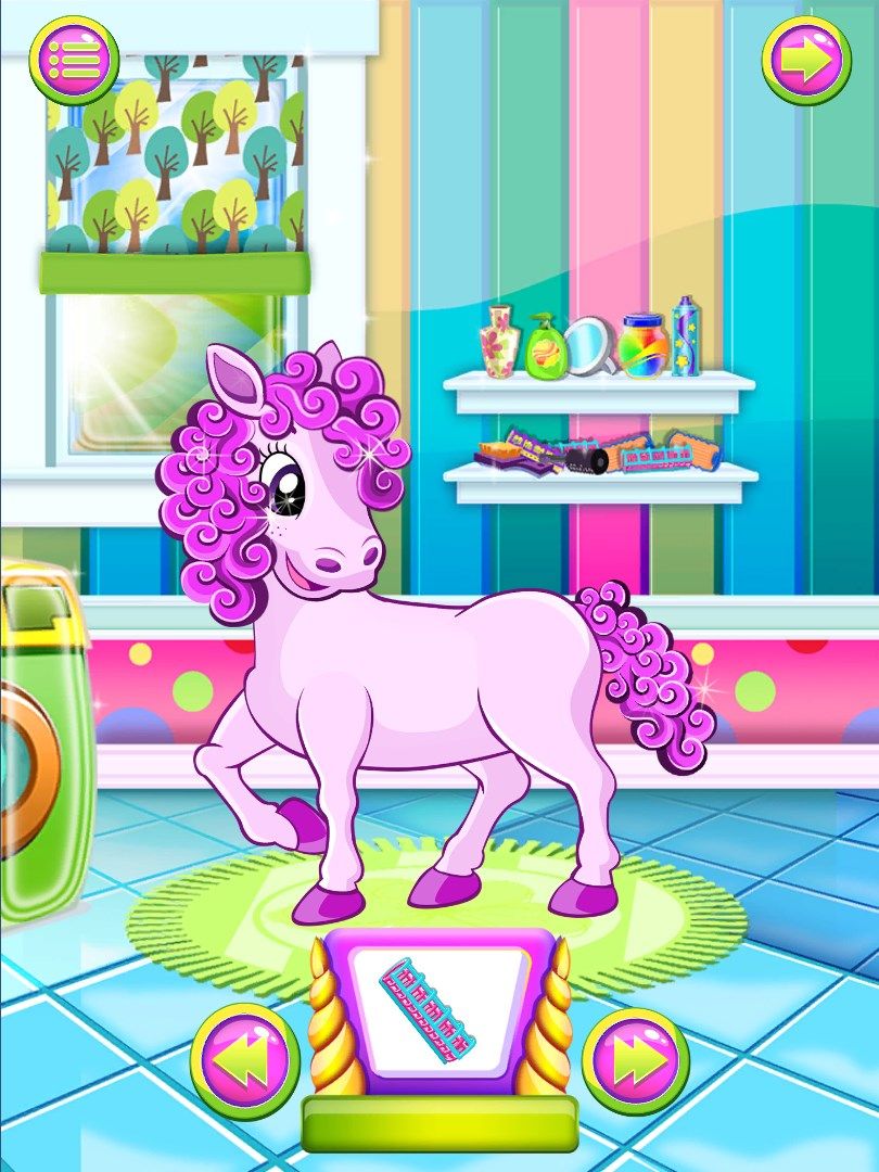 Pony Salon - Pet Care Games
