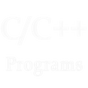 C/C++ Solved Programs