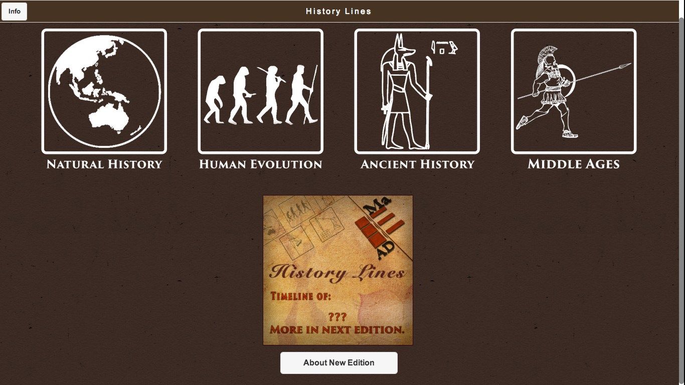 Another app about History. Useful for Historians and History enthusiasts.