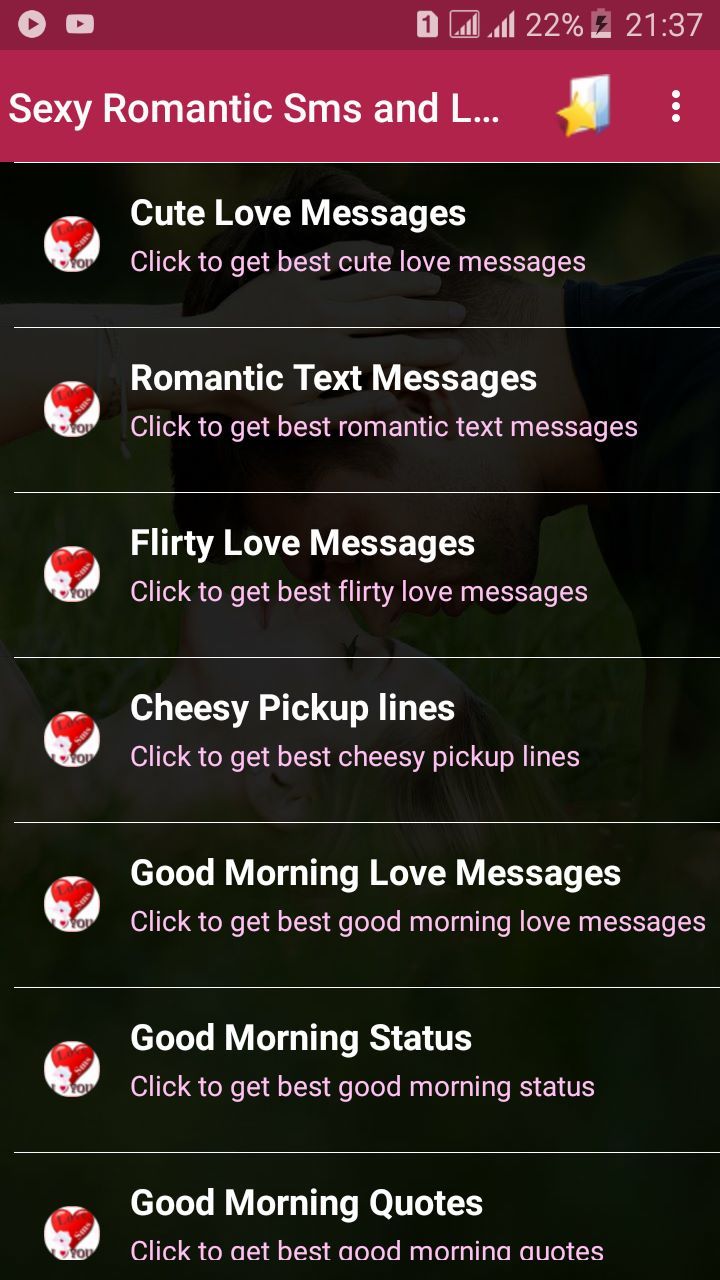 Sexy Romantic Sms and Love Messages