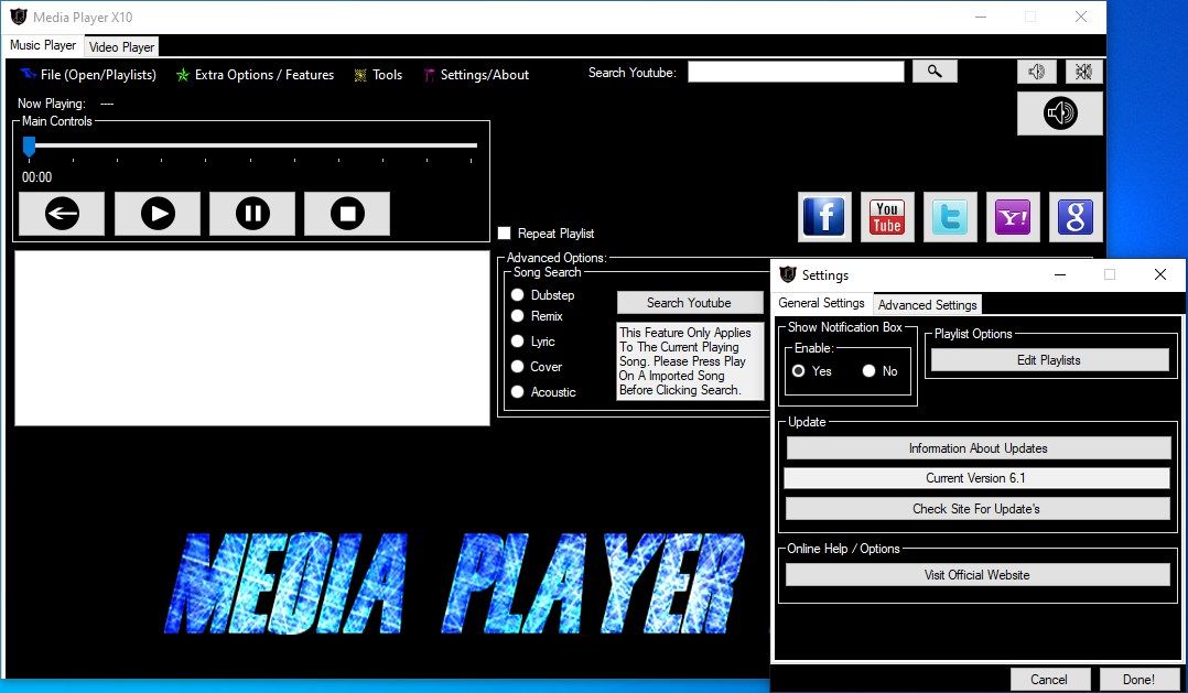 XPro Media Player for Windows