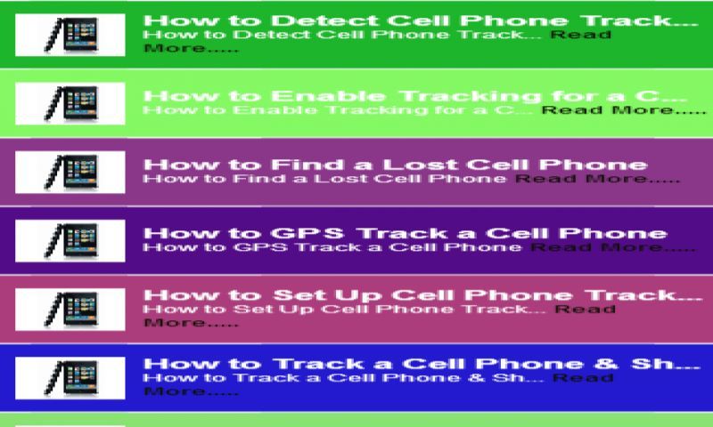 Track Cell Phone