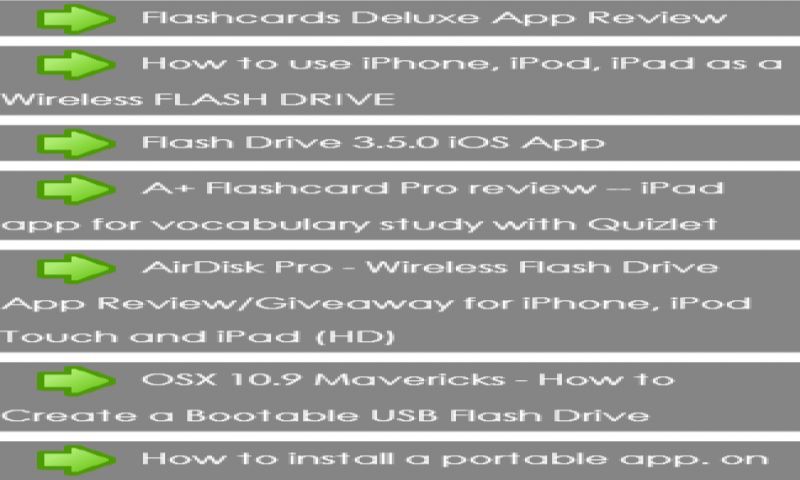 flash drive app