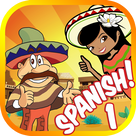 Learn Spanish Words 1: Vocabulary Flash Cards Game for Beginners