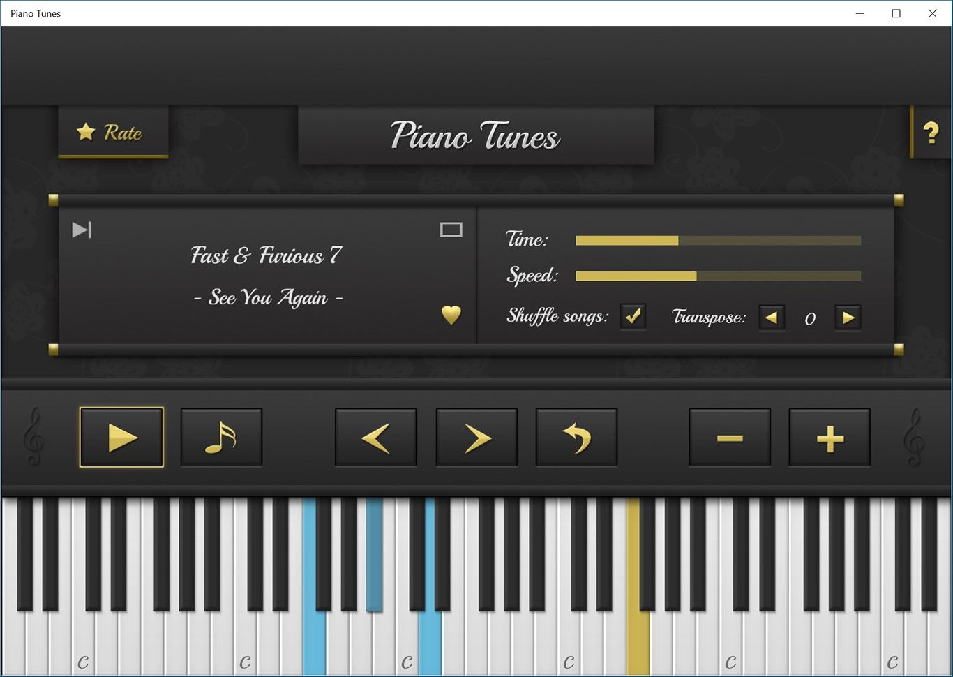 Piano Tunes Universal
