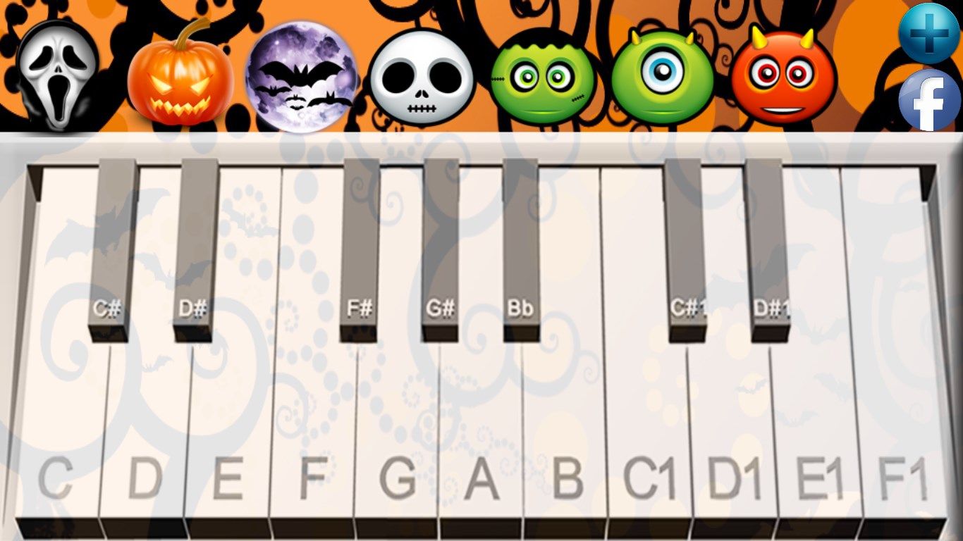 Scary Piano contains 25 different scary sounds that can be mix up to create a new scary melody
