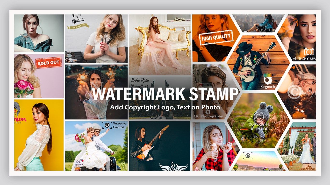 Add Watermark on Photos & Videos