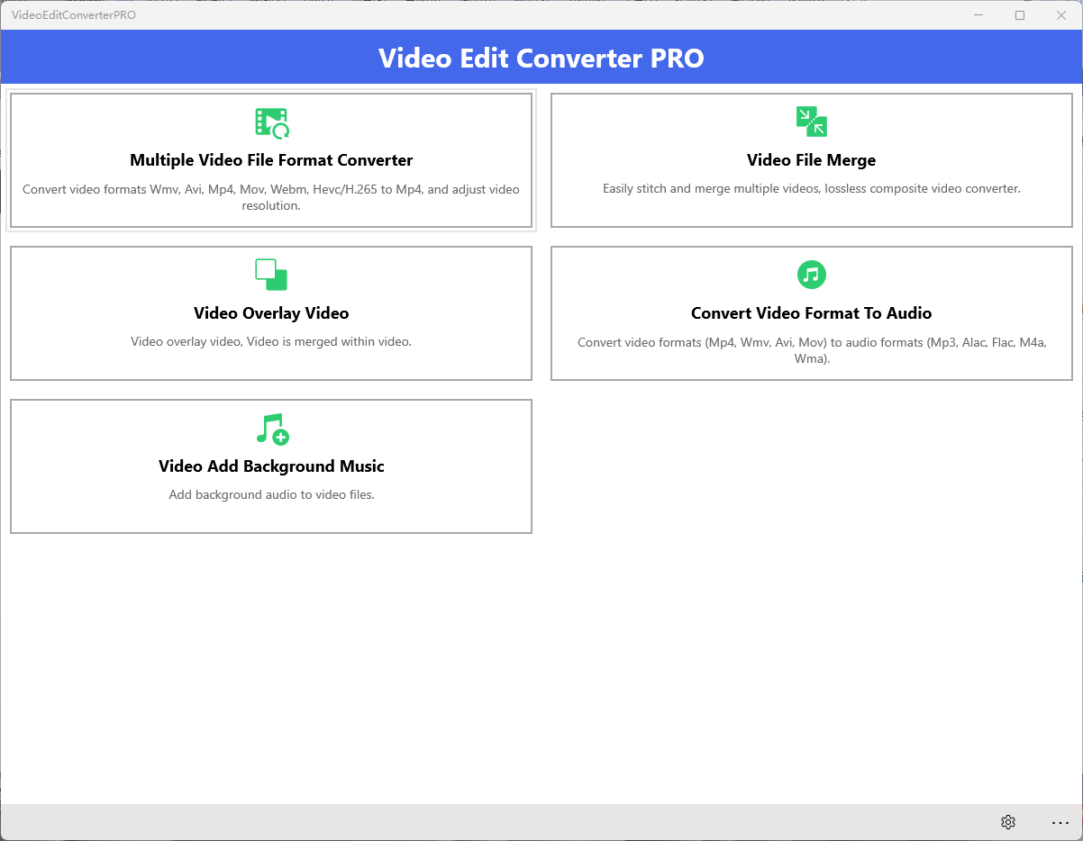 Video Edit Converter PRO