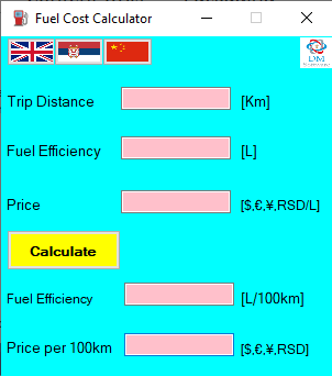Calculator Fuel