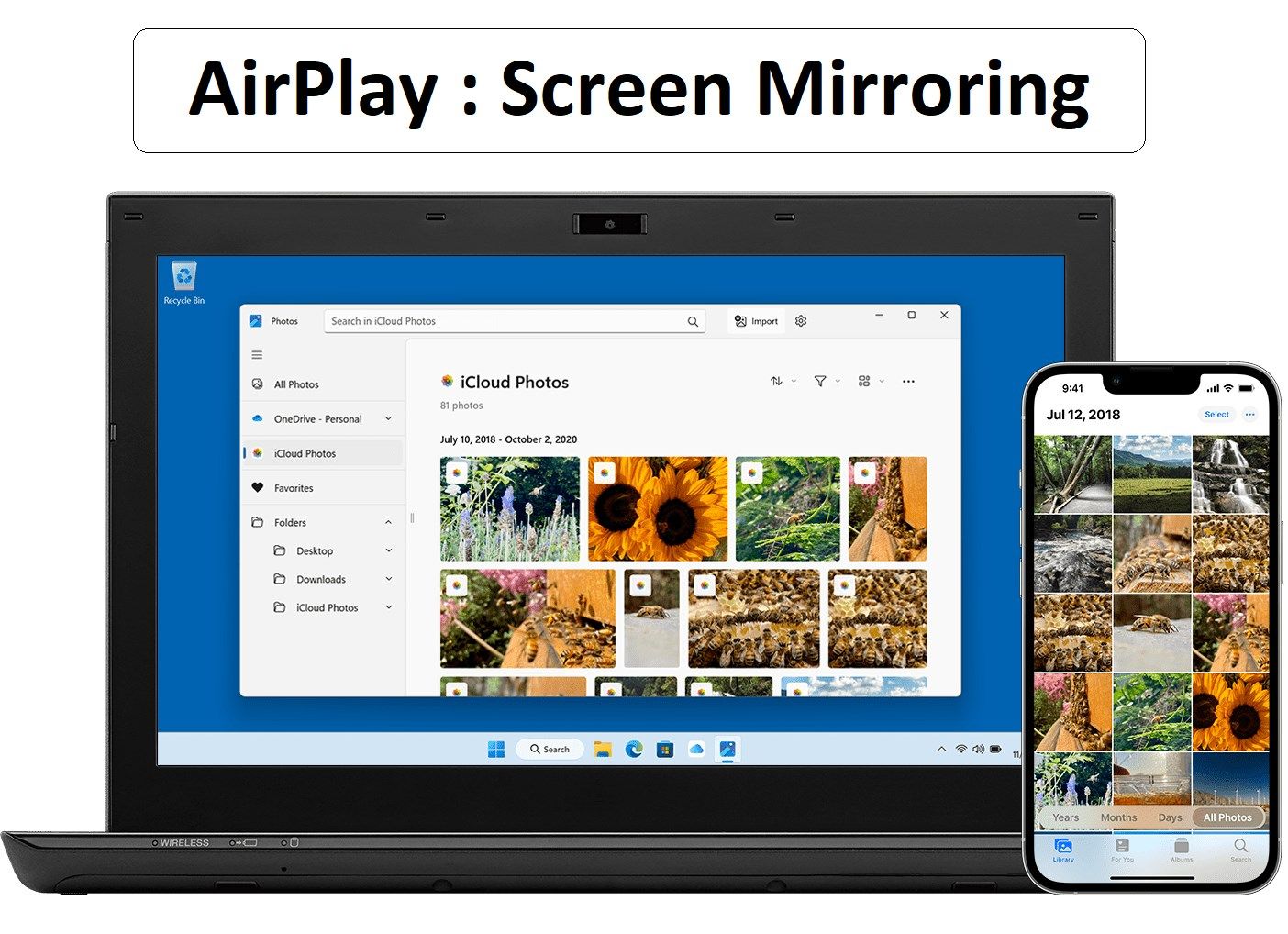AirPlay : Screen Mirroring