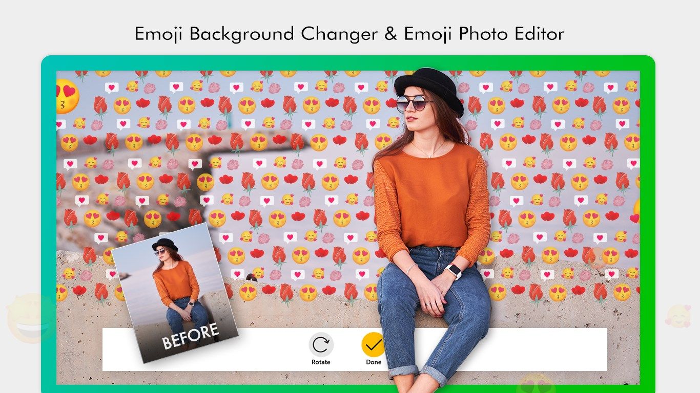 Emoji Background Changer
