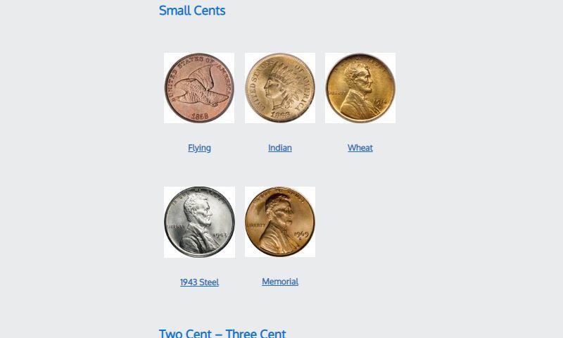 United States Coin Values - Photo Grade