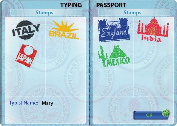 Enjoy a World Travel Adventure and collect Country Stamps for your passport.
