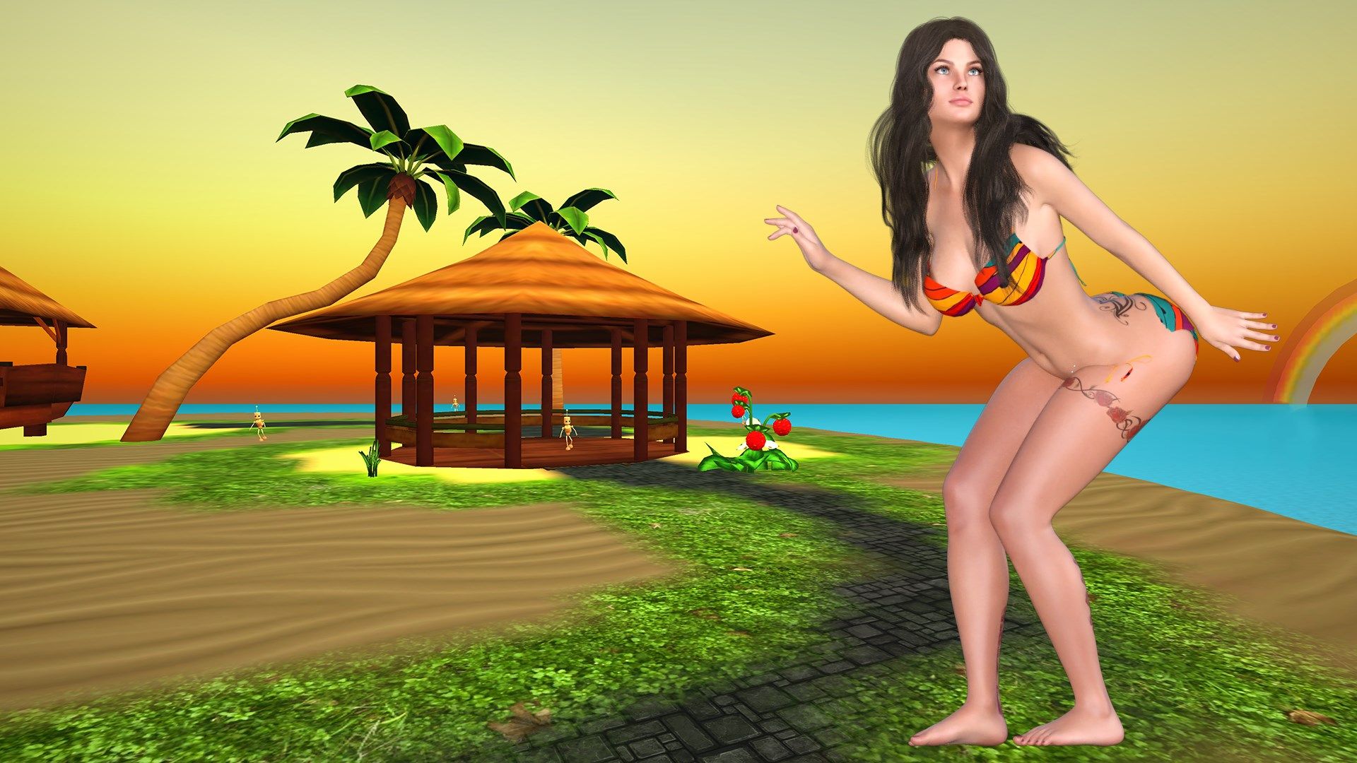 Virtual Bikini Beach Dancer (HD+)