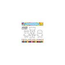 Stumble Coloring Book Guys