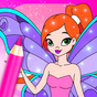 Magic Fairy Coloring Book for Girls