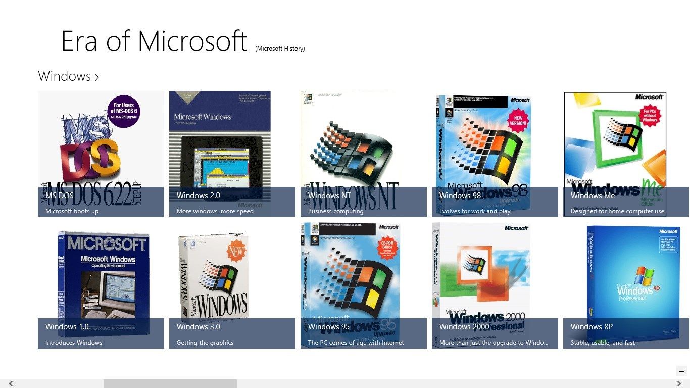 Simple and sleek Era of Microsoft