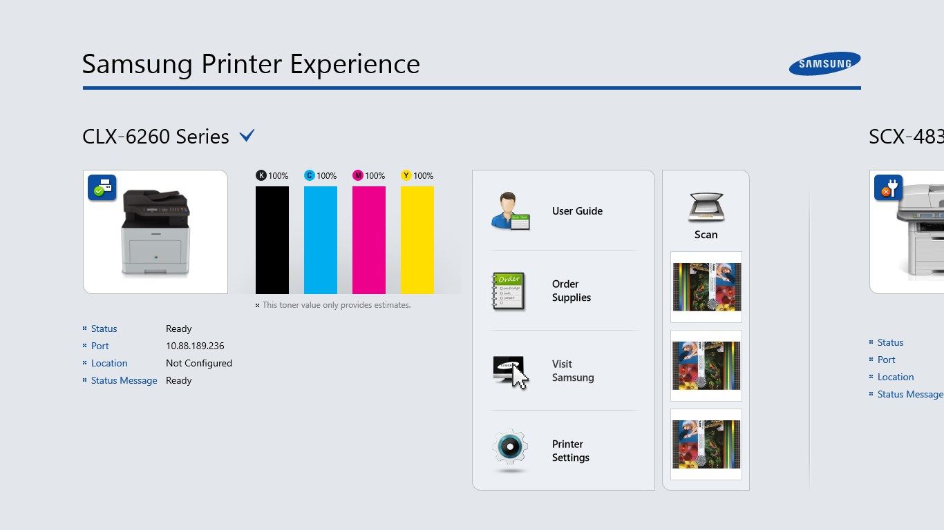List up installed printers and MFP devices.