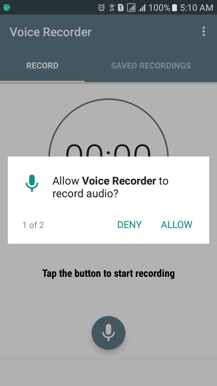 Voice Recorder Audio Recording