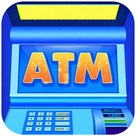ATM Simulator Cash and Money : how to use an ATM, withdraw money, credit card ! FREE