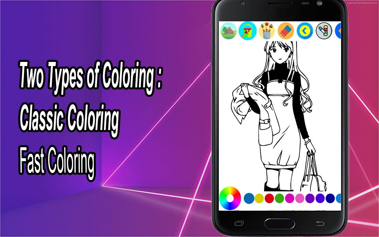 Anime Manga Coloring Pages - Best Free Coloring Book & Calming Apps 🤗